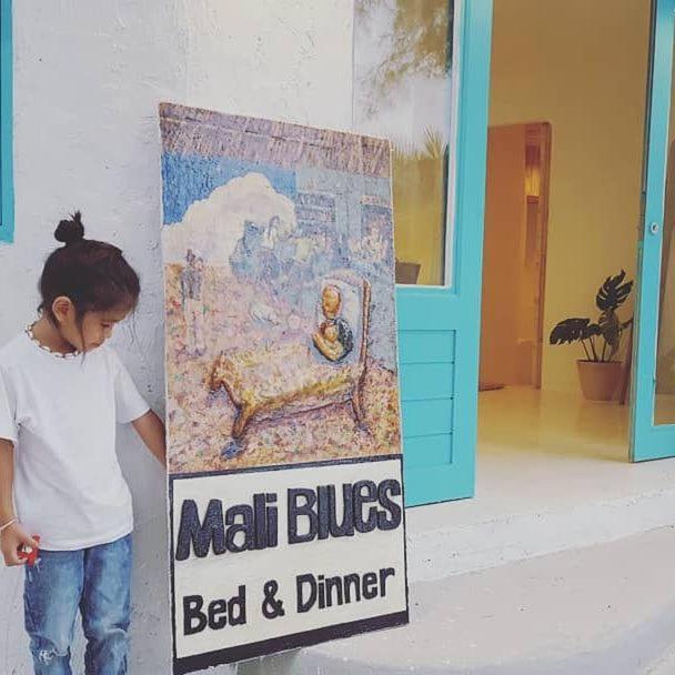 Maliblues Bed & Art Gallery Chumphon Exteriör bild